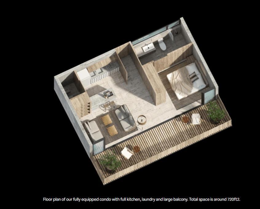 1 Bedroom On Cenote Largest Gym Coworking *